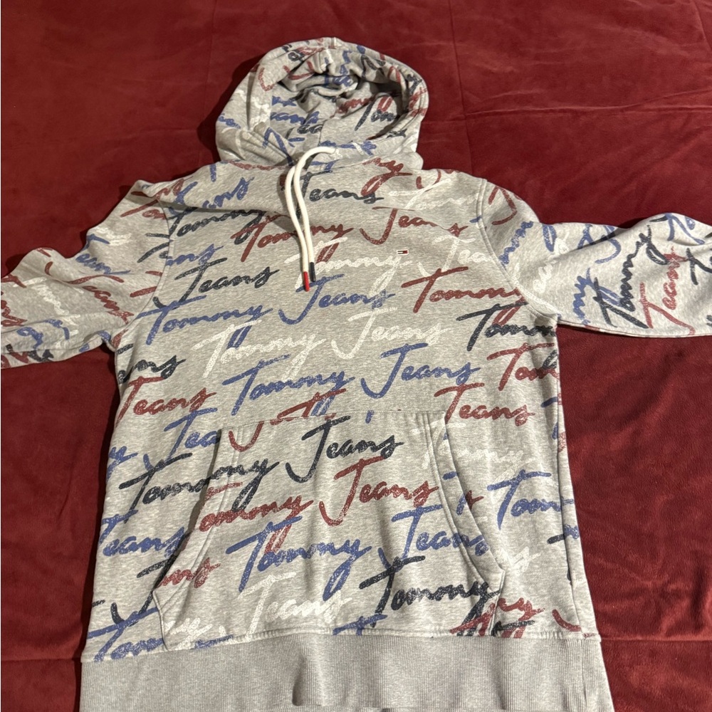 Tommy Hilfiger Grey Hoodie Sweater